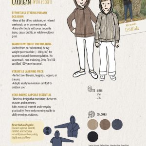 Gilet à capuche femme MAM