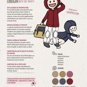 Gilet à capuche ManyMonths