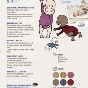 Body/tee-shirt ML ManyMonths