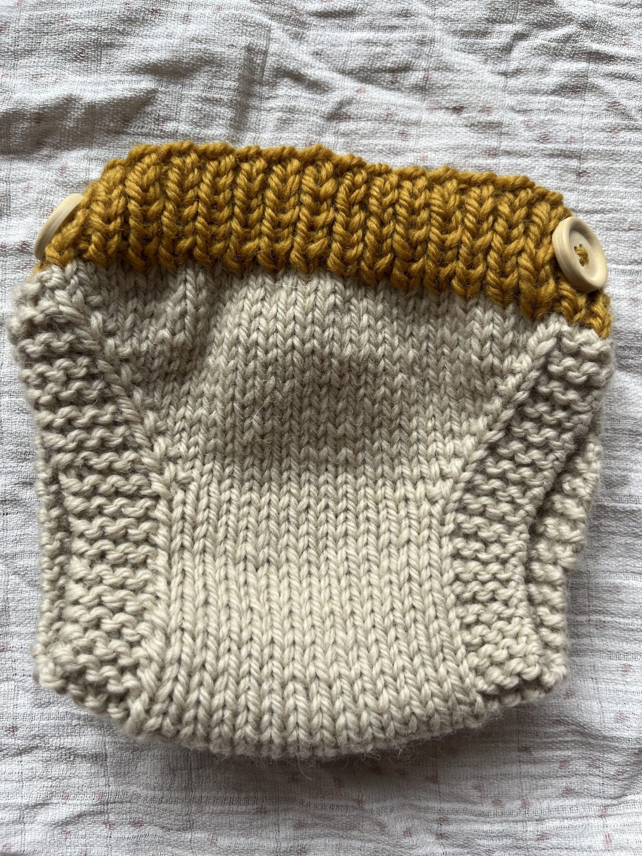 Culotte HNI Coconut/Jaune Moutarde