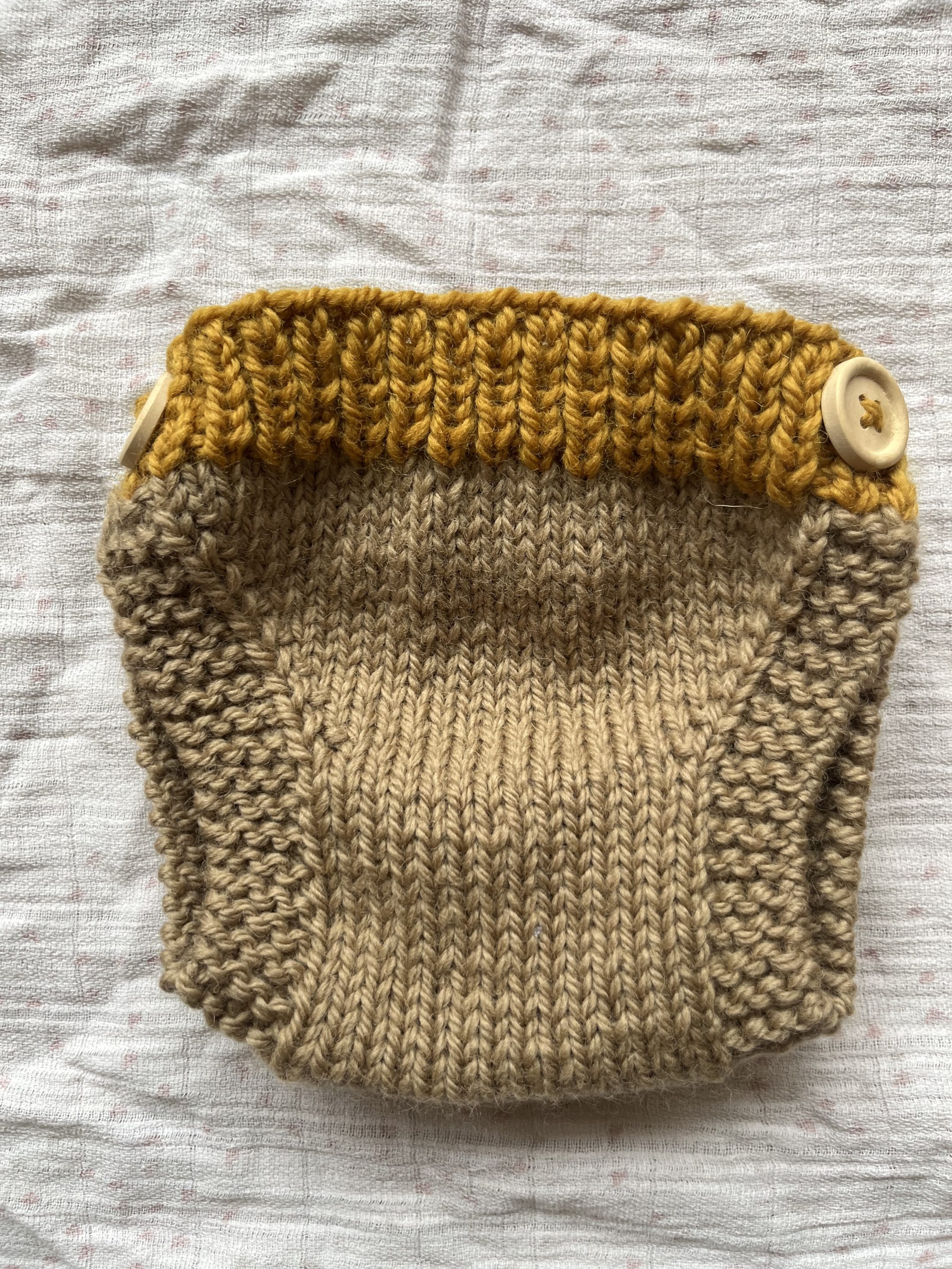 Culotte HNI Granola/Jaune Moutarde